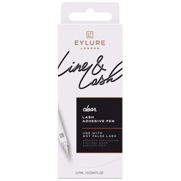 Line Y Lash 2-In-1 Lash Adhesive Eyeliner Crystal Clear 0,7 Ml
