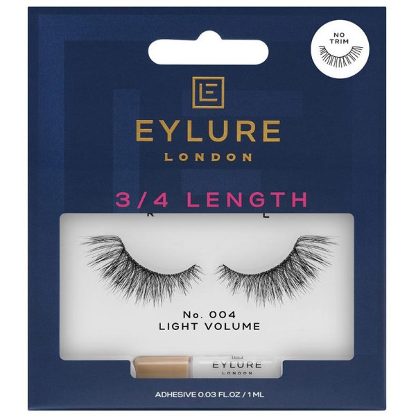 Eylure 3/4 Length Light Volume Pestañas Postizas Nro 004 1 Par