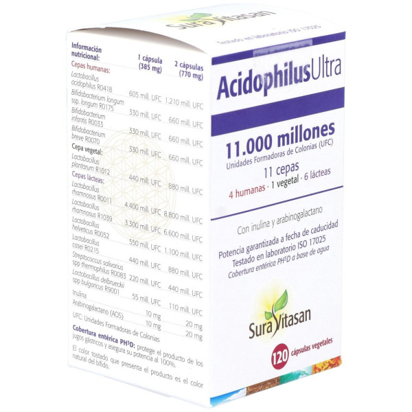 Acidophilus Ultra 120Cap. (Refrigeracion)