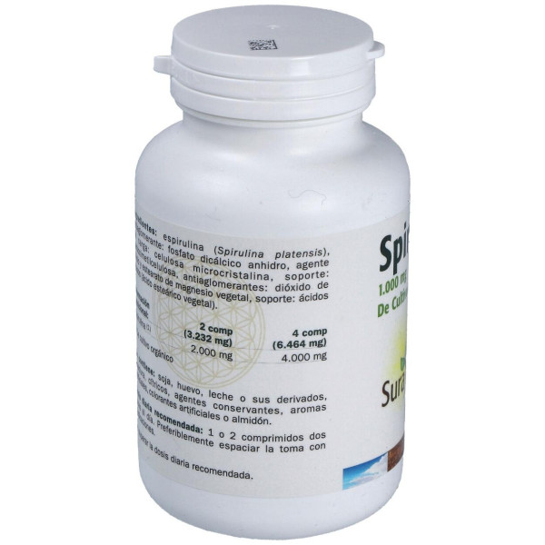 Sura Vitasan Espirulina 1000Mg 100Comp