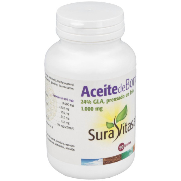 Aceite De Borraja 1200Mg. 90Perlas