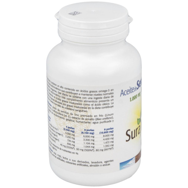 Sura Vitasan Aceite De Semillas De Lino 90 Perlas