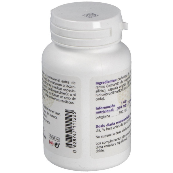 L-Arginina 500Mg. 50Cap.