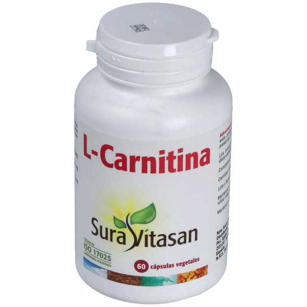 L - Carnitina 500mg 60caps - Sura Vitasan