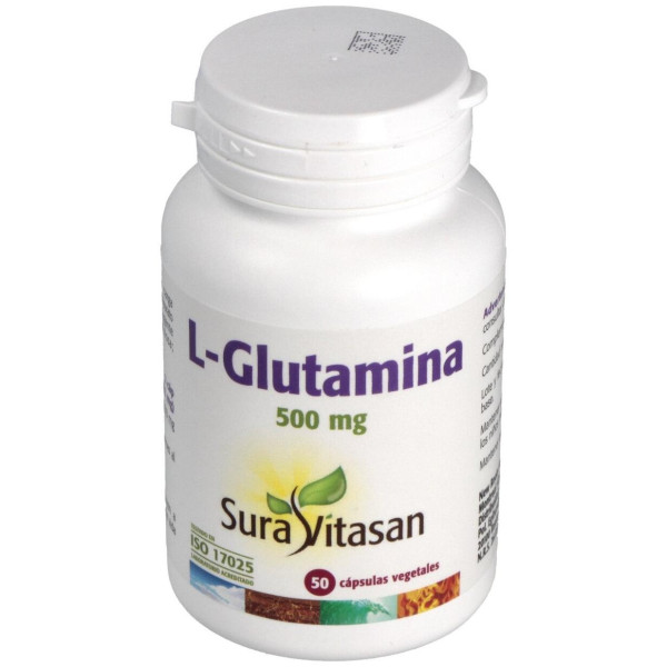 Sura Vitasan Glutamina 500Mg 50Caps
