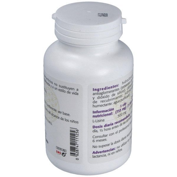 L-Lisina 500Mg. 100Cap.