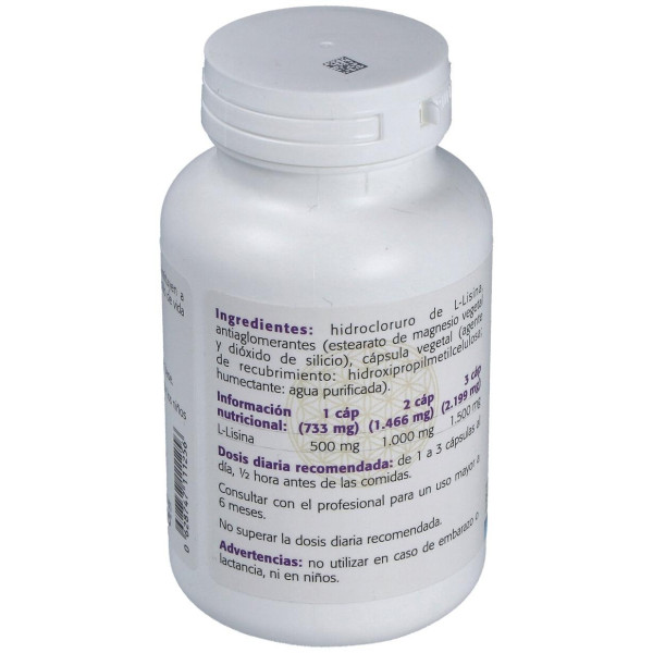 L-Lisina 500Mg. 100Cap.