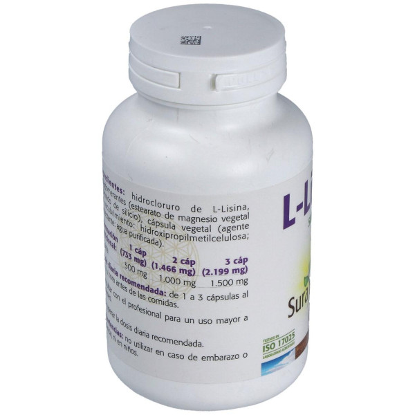 L-Lisina 500Mg. 100Cap.