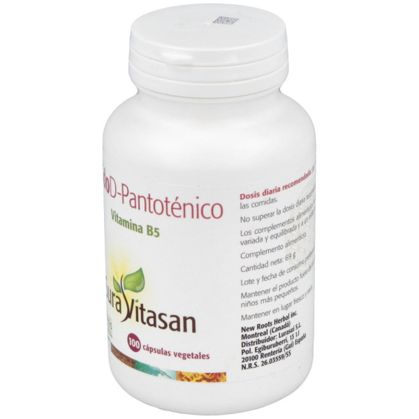 Sura Vitasan Acido Pantotenico 500Mg 100Caps