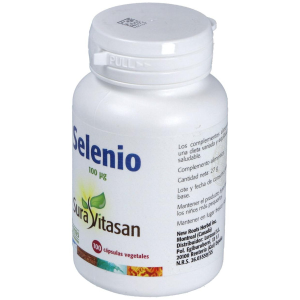 Selenio L-Selenometionina 100Mcg. 100Cap.