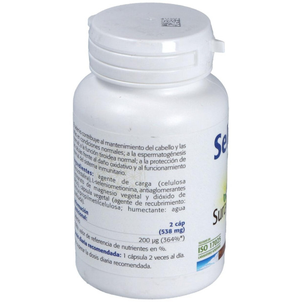 Selenio L-Selenometionina 100Mcg. 100Cap.