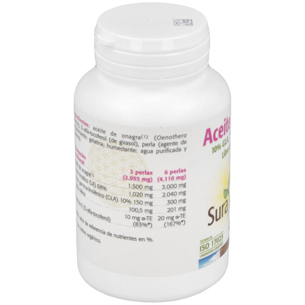 Aceite De Onagra 500Mg. 90Perlas