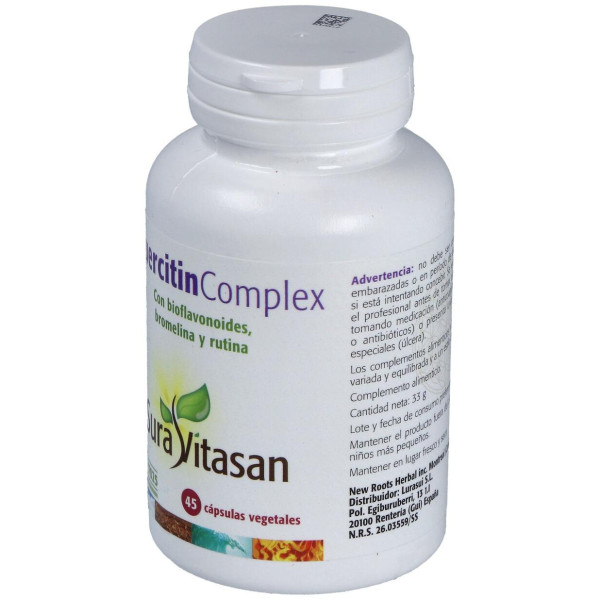 Sura Vitasan Quercitina 600 Mg 45 Cápsulas