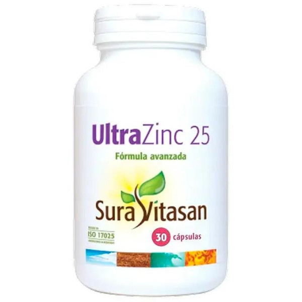 Sura Vitasan Ultra Zinc 50Mg 30 Cápsulas