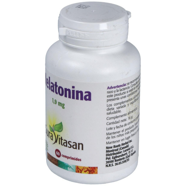Melatonina 1,9Mg. 60Comp.