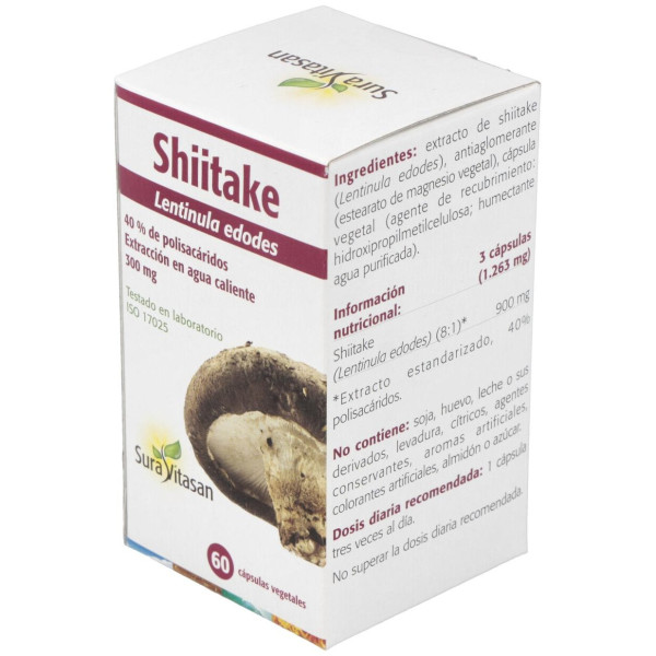 Sura Vitasan Shiitake 300Mg 60Caps
