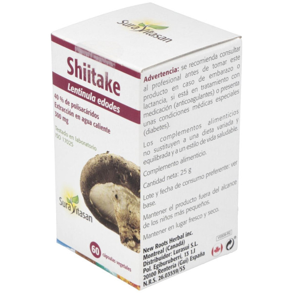 Sura Vitasan Shiitake 300Mg 60Caps