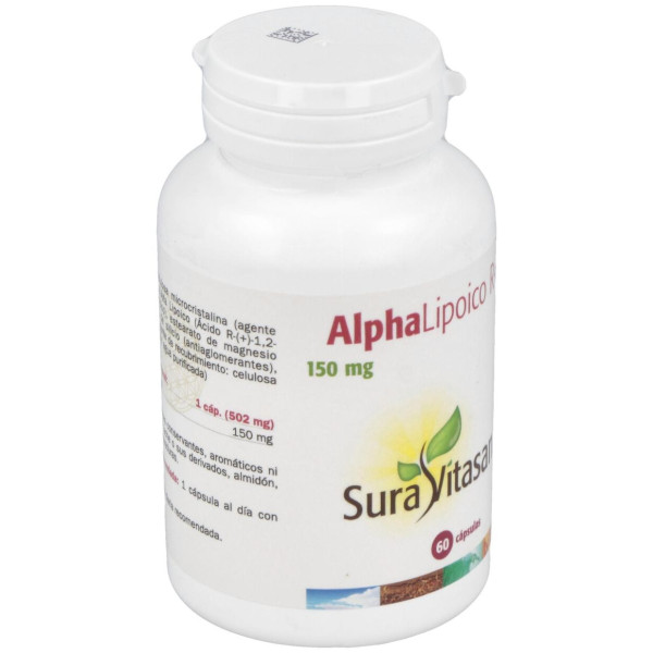Sura Vitasan Alpha Lipoico R+ 150Mg 60Caps