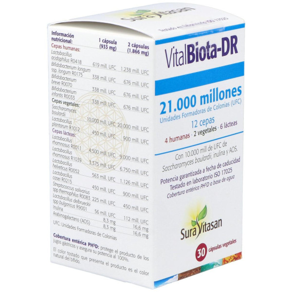 Vitalbiota-Dr 30Cap. (Refrigeracion)