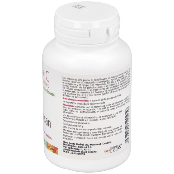 Ultra B Complex + Vit. C 60Cap.