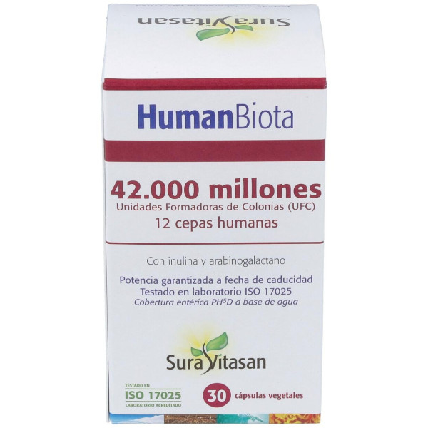 Human Biota Probiotic 30caps - Sura Vitasan
