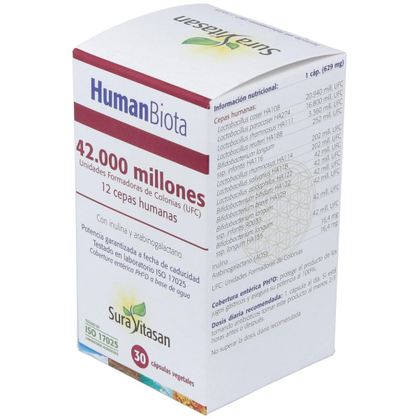 Human Biota Probiotic 30caps - Sura Vitasan