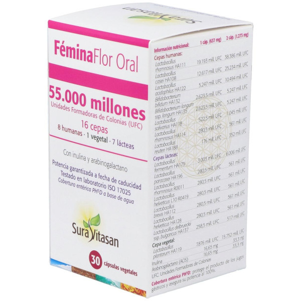 Sura Vitasan Femina Flor Oral 30Caps