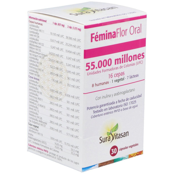 Sura Vitasan Femina Flor Oral 30Caps