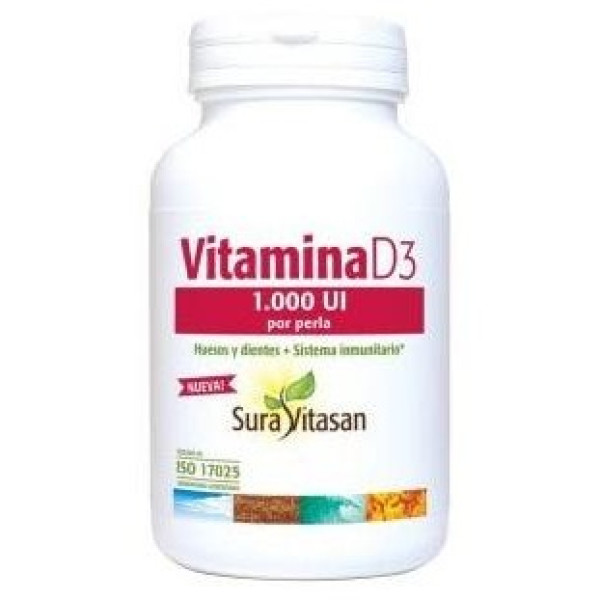 Sura Vitasan Vitamina D3 1.000Ui 60 Perlas