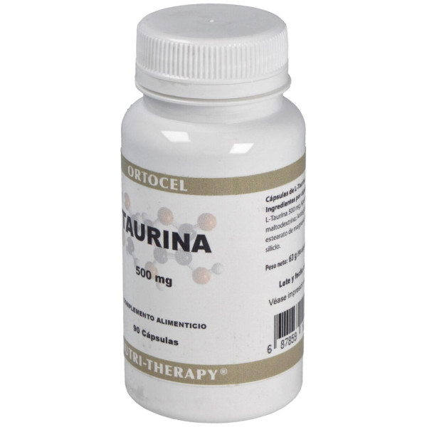 Taurina 500Mg. 90Cap.
