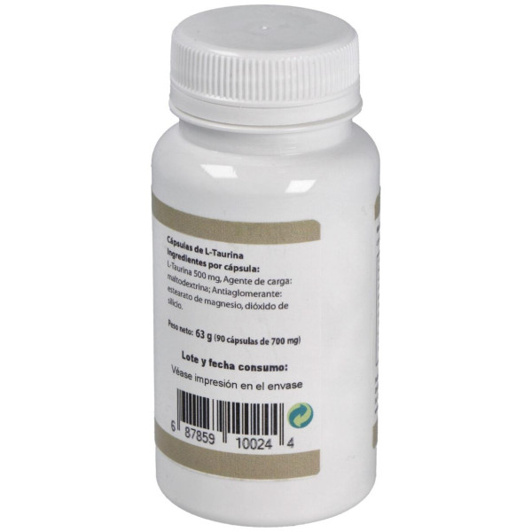 Taurina 500Mg. 90Cap.
