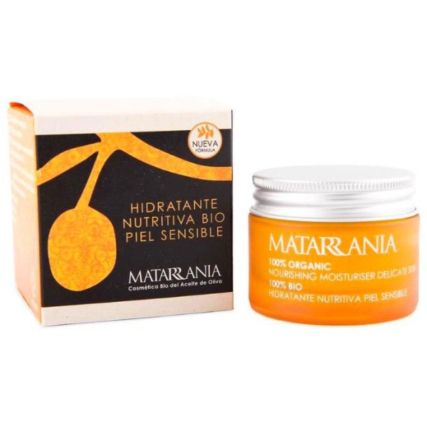 Hidratante Nutritiva Piel Sensible 100% Bio 30 Ml