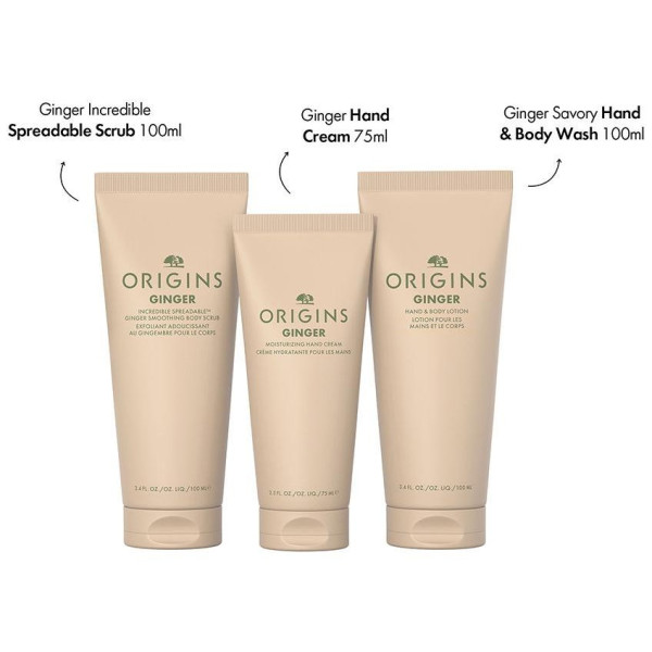 Ginger Body Estuche 4 Pz