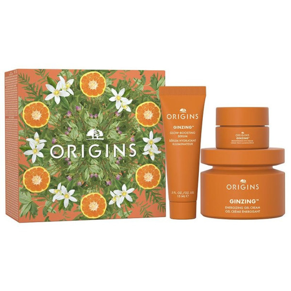 Ginzing Energizing Gel Crema Con Cafeína + Nicainamida Estuche 3 Pz