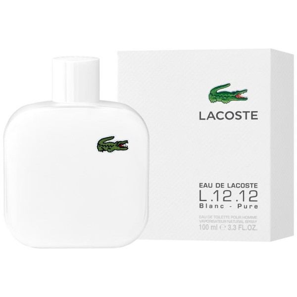 Eau De Lacoste L.12.12 Blanc Pour Homme Eau De Toilette Vaporizador 100 Ml