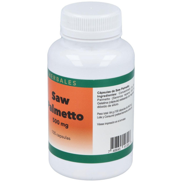 Saw Palmetto 500Mg. 100Cap.