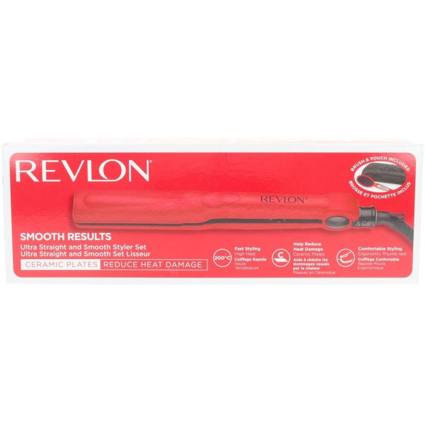 Smooth Results Rvst2176 Plancha De Pelo Estuche 3 Pz