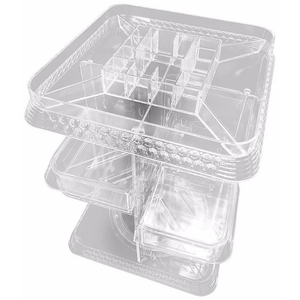 Iko Organizador Maquillaje Rectangular Con Cajón 1Ud