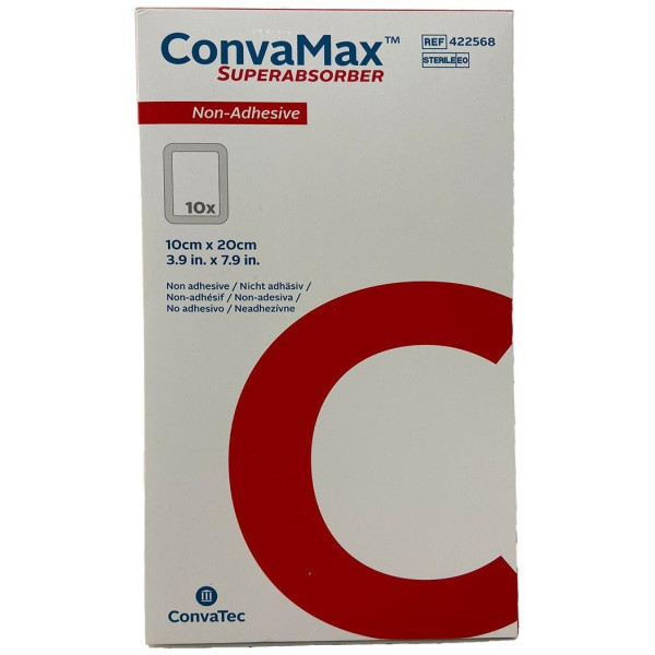 Convatec Convamax Apósitos Super Absorbentes 10X20Cm 10Uds