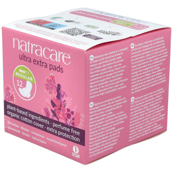 Compresa Normal Con Alas 12Uds. Ultra Extra