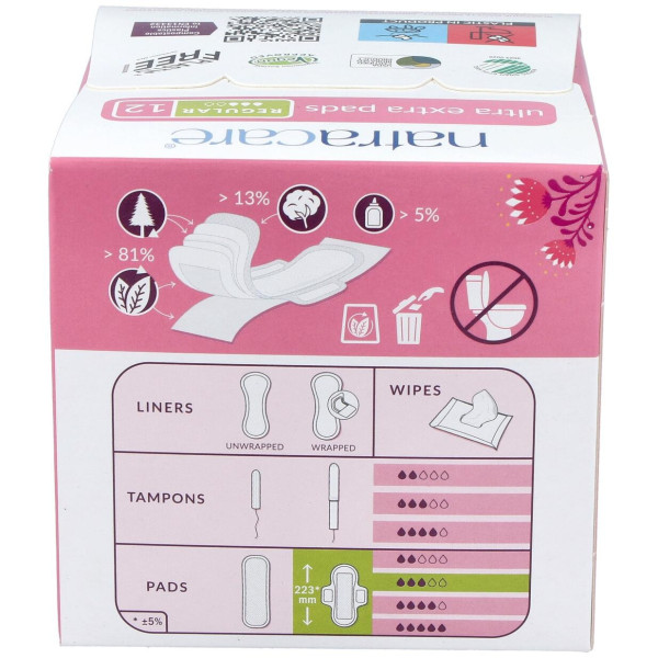 Compresa Normal Con Alas 12Uds. Ultra Extra