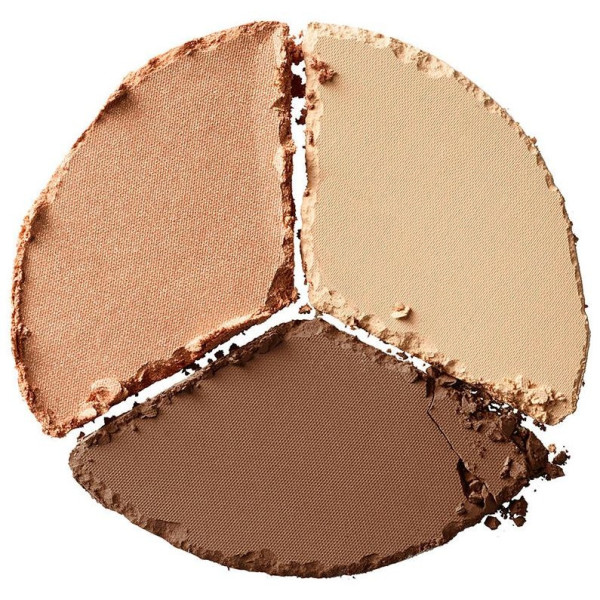 Nyx 3 Steps To Sculpt Face Sculpting Palette Light 3X5G