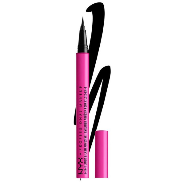 Nyx Jumbo 2In1 Eyeliner And False Eyelash Adhesive Black 8G