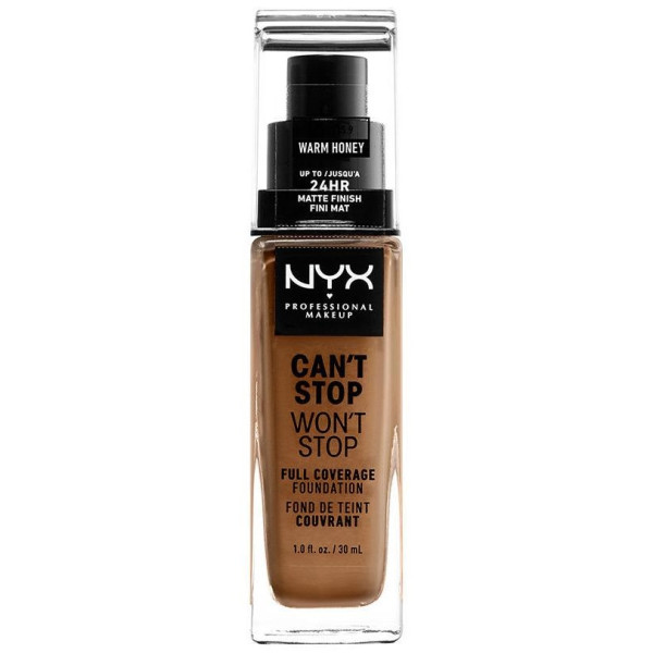 Can'T Stop Won'T Stop Full Coverage Foundation Warm Honey 30 Ml