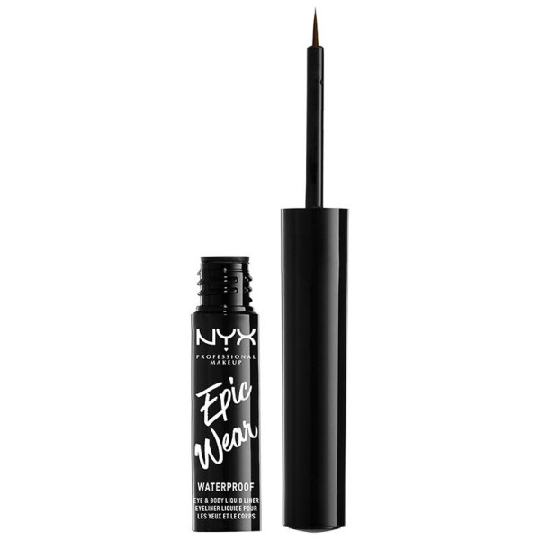 Nyx Epic Wear Waterproof Delineador Líquido Marrón 1Ud
