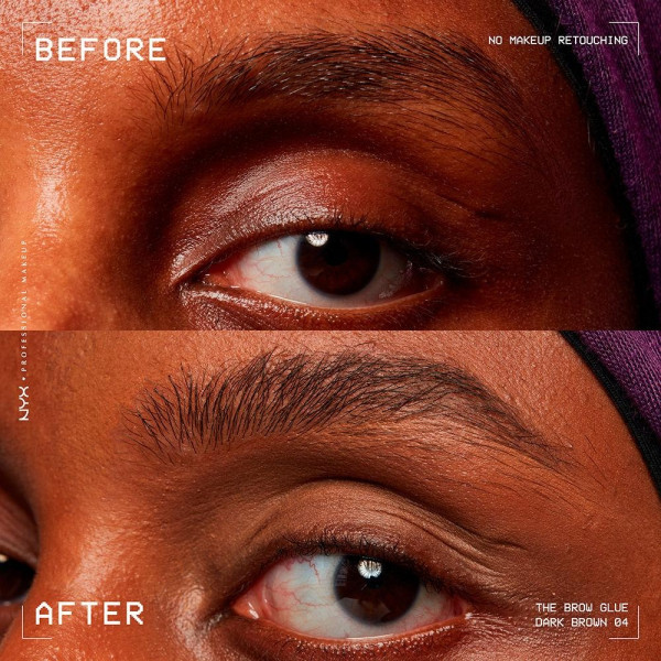 The Brow Glue Gel Cejas Dark Brown 5 Gr