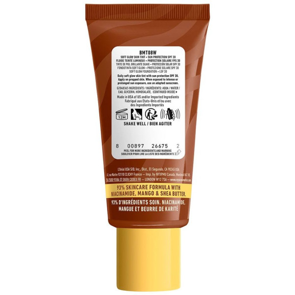 Buttermelt Glaze Protector Solar Tint + Spf30 08-Nutmeg Butta 30 Ml