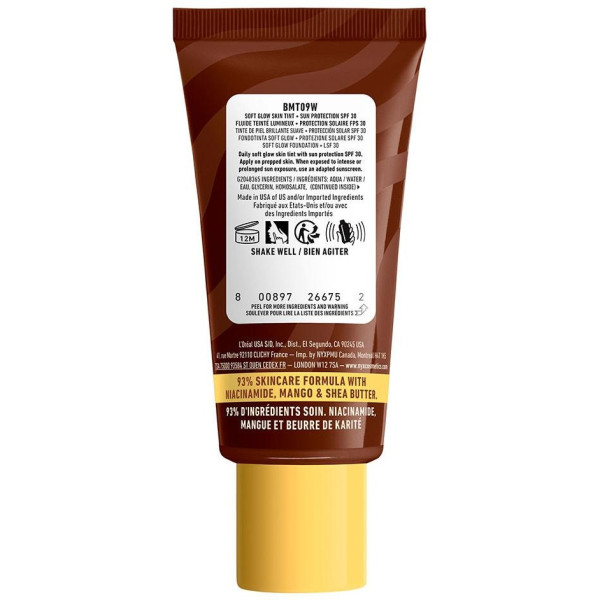 Buttermelt Glaze Protector Solar Tint + Spf30 09-Hazelnut Butta 30 Ml