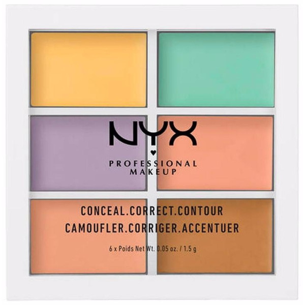 Nyx Conceal Correct Contour Palette 6X15 Gr