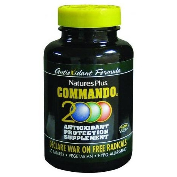Natures Plus Comando 2000 60 Comprimidos